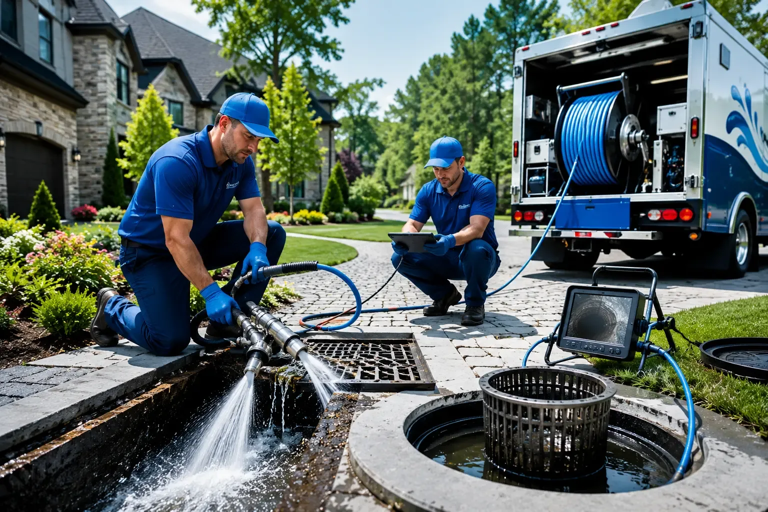 Local outdoor drain cleaning professionals in Old Washington, OH