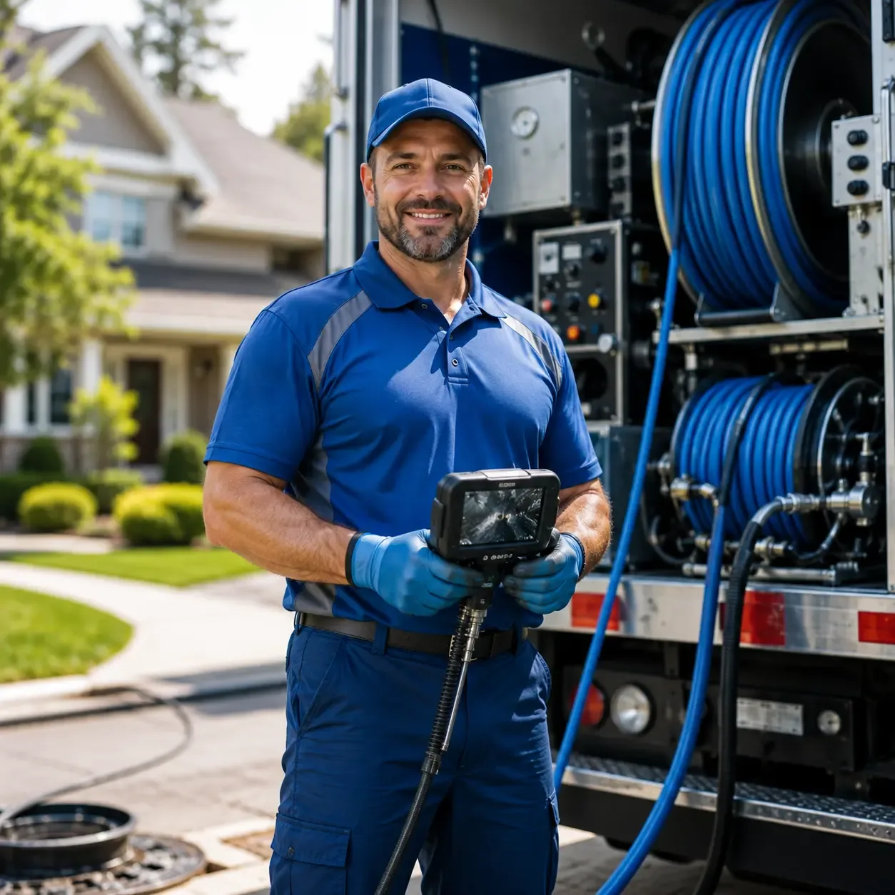 Local outdoor drain cleaning specialists in Old Washington, OH